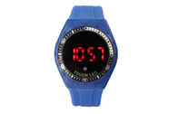 Blaues Silikon geführte Touch Screen Uhr-Jungen-Sport-Armbanduhr-Klassiker-Art