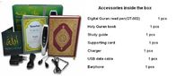 Wort für Wort OLED Schirm Digital Tajweed und Tafseer Quran sperren Leser mit MP3 ein