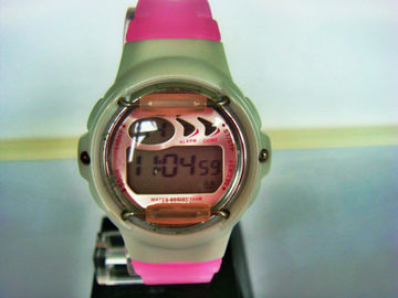 100M wasserdichte sportliche LCD Quarz-Digitaluhr für Frauen