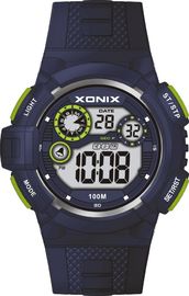 Wasser-Beweis-Silikon-Band-Kasten-Durchmesser 50mm runde Quarz-Digitaluhr-Mann-sportlicher Digital 10atm