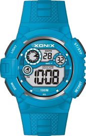 Wasser-Beweis-Silikon-Band-Kasten-Durchmesser 50mm runde Quarz-Digitaluhr-Mann-sportlicher Digital 10atm