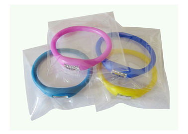 Silikon-fertigt Mischung geführter Digital-Armbanduhr-Sport mit Logo, Armband-Band besonders an