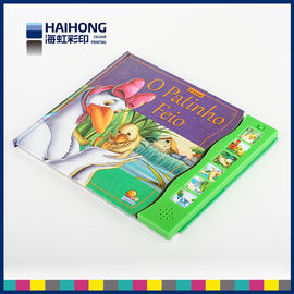 Harte Papppapierfotokindermusikbücher drucken und bindetdienstleistungen