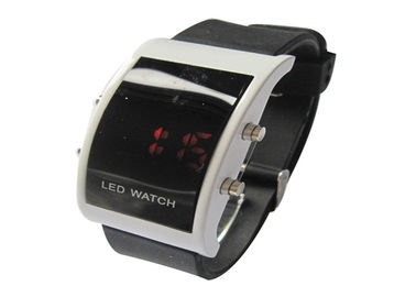 Armbanduhr-Touch Screen der Mode-großer Gesichts-Mann-LED Digital mit roten LED-Lichtern